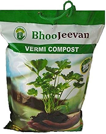 Bhoo jeevan - Vermicompost 5 Kg (Brown)