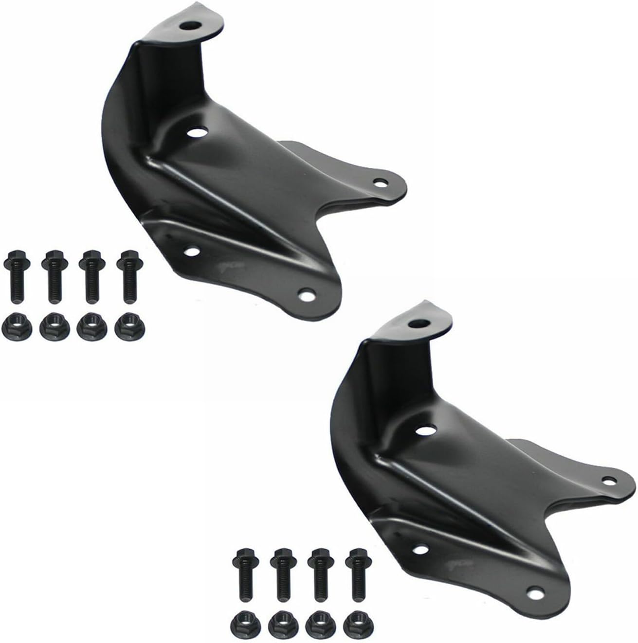 2PCS Rear Leaf Spring Shackle Bracket Repair Kit 722-003 for 1992-2007 Ford E150 E250 E350 for 1986-1996 Ford F150