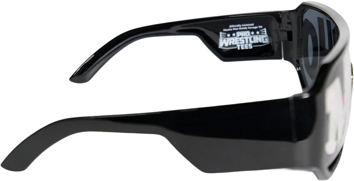 Pro Wrestling Tees Officially Licensed Macho Man Sunglasses - Macho Silver