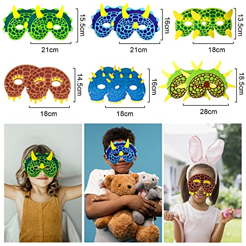 132 stuks dinosaurus-feestcadeautje voor kinderverjaardag gastgeschenken decoratie, dino-figuren maskers armband, tattoo… - Image 4