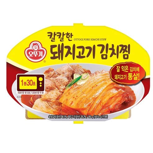 Ottogi Kimchi Lot de 4 ragoûts de porc 180 g