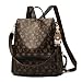 NAITOKE Sac Ados Femme Sac a Dos Cuir,0999Nero