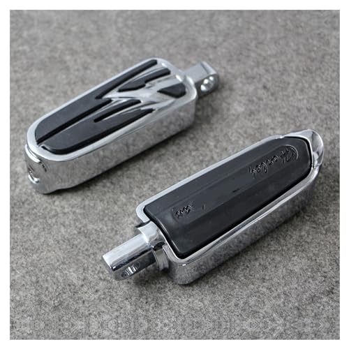 Cale pied moto universel 32mm réglable pour fixations de pare-cylindre Harley