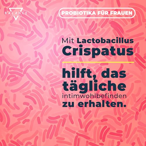 Kulturen Komplex für Frauen Intimflora - 200 Kapseln | Vaginal Probiotics | Milchsäurebakterien Scheidenflora, mit 30 Mrd. KbE pro Tag | Probiotika mit Lactobacillus Rhamnosus, Crispatus und Cranberry