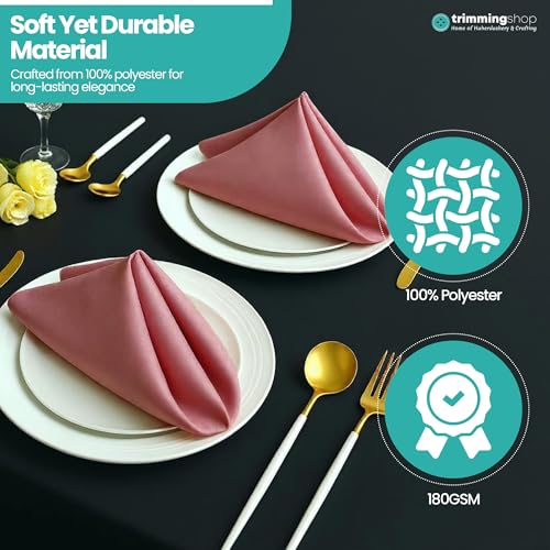 Serviette de table en polyester lavable pour vos banquets et galas
