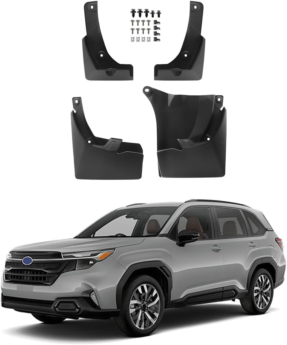 Plkashuc Normal Mud Flaps Car Mudguards For Subaru Forester 2025+.