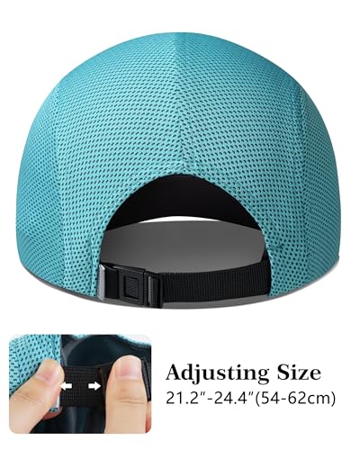 Image of GADIEMKENSD Running Hat Performance Mesh Hat, Excellent Ventilation, Lightweight, Reflective Design, Anti-Glare