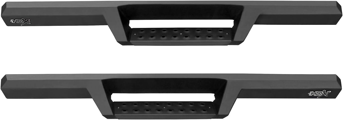 Westin 56-14055 HDX Drop Nerf Bars fits 2018-2025 Wrangler JL 2 Door Textured Black Pair