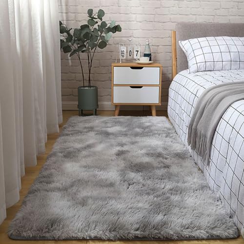 Tapis de salon antidérapant 90x260 cm résistant et lavable à 30°