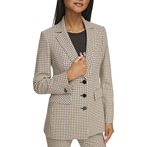 Karl Lagerfeld Paris Women's Pattern Blazer4