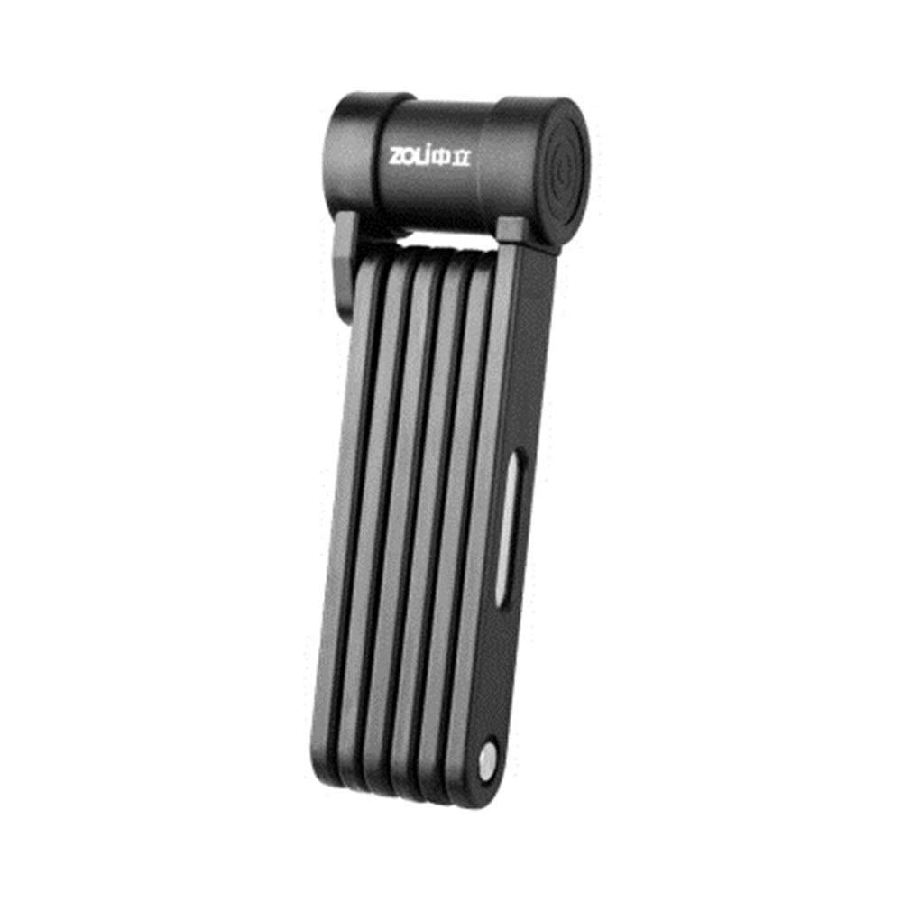Antivol pliant de vélo MU avec longueur 78cm en noir
