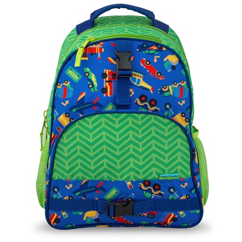Stephen Joseph boys All Over Print Backpack, Transportation Kid s Backpack, Transportation, One Size US