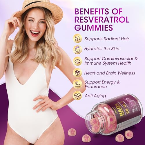Sizyok NAD Resveratrol Collagen Gummies