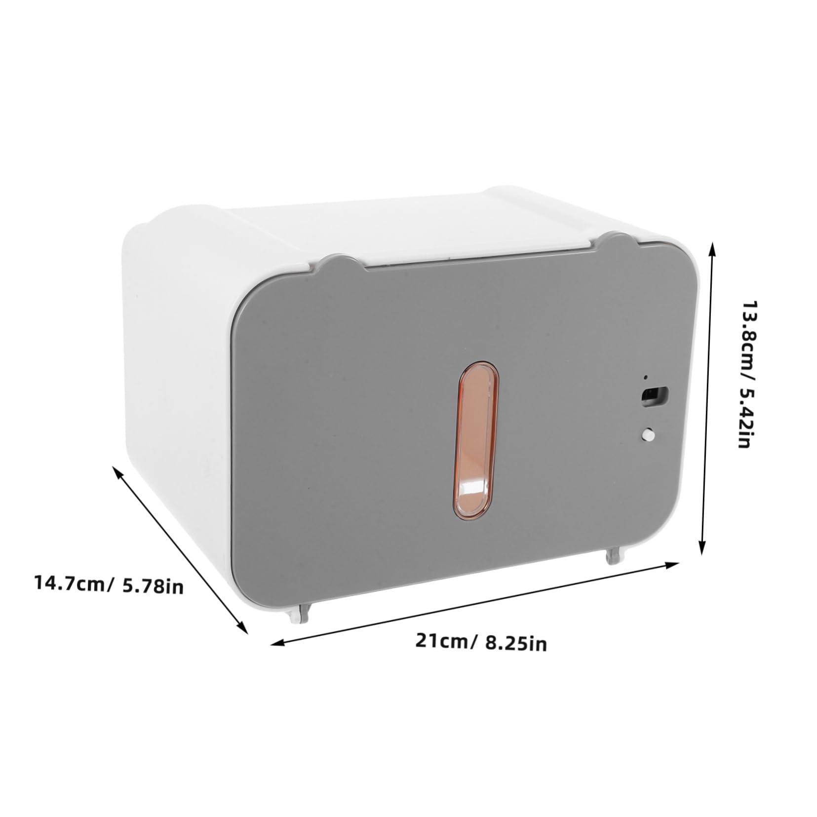 Dispensador De Papel Secamanos Eléctrico Sin Contacto para Baño y Cocina Diseño Elegante Instalación Sin Taladro Sensor Automático y Estilo Minimalista