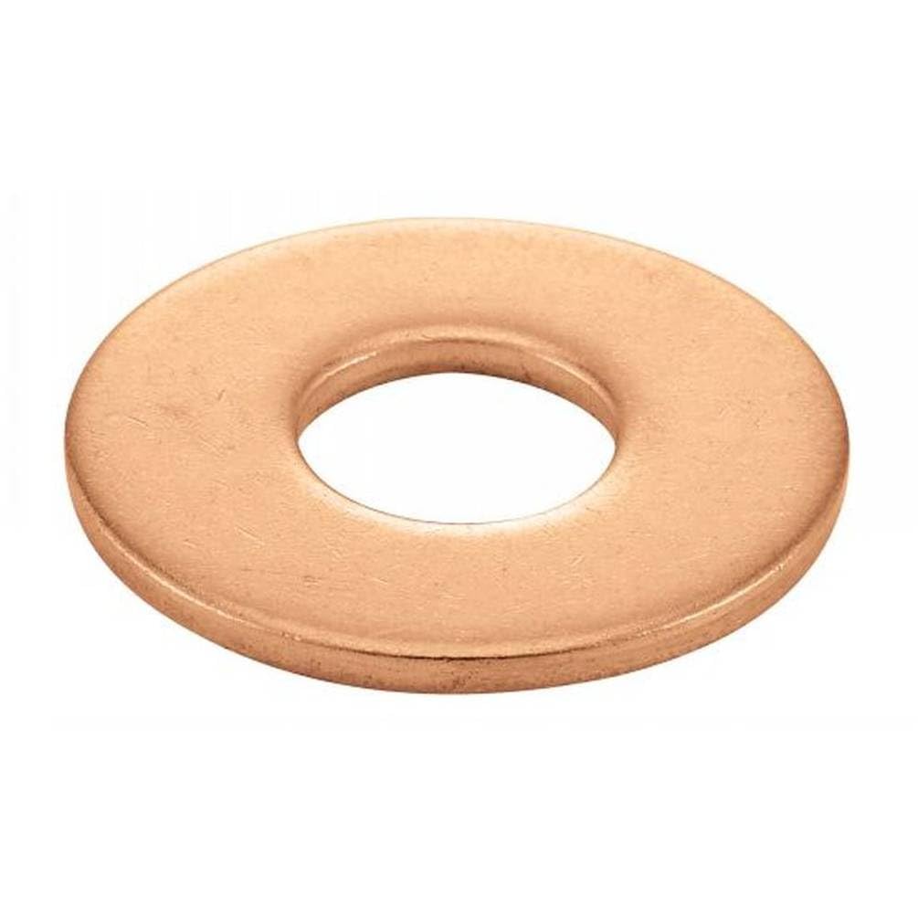 D-Work - Arandelas planas anchas, tipo L, 16 mm, NFE 25513, NFE25-514, ISO 7089, latón