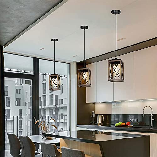 Chandelier pendante industrielle E27 en fer forgé robuste et finitions soignées