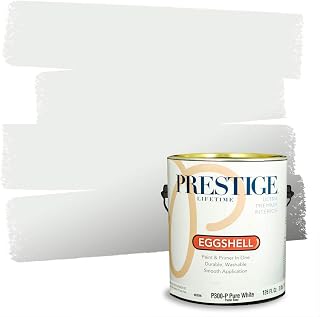 Paints Interior Paint and Primer In One, 1-Gallon, Eggshell, Comparable Match of Benjamin Moore* Baby'S Breath*