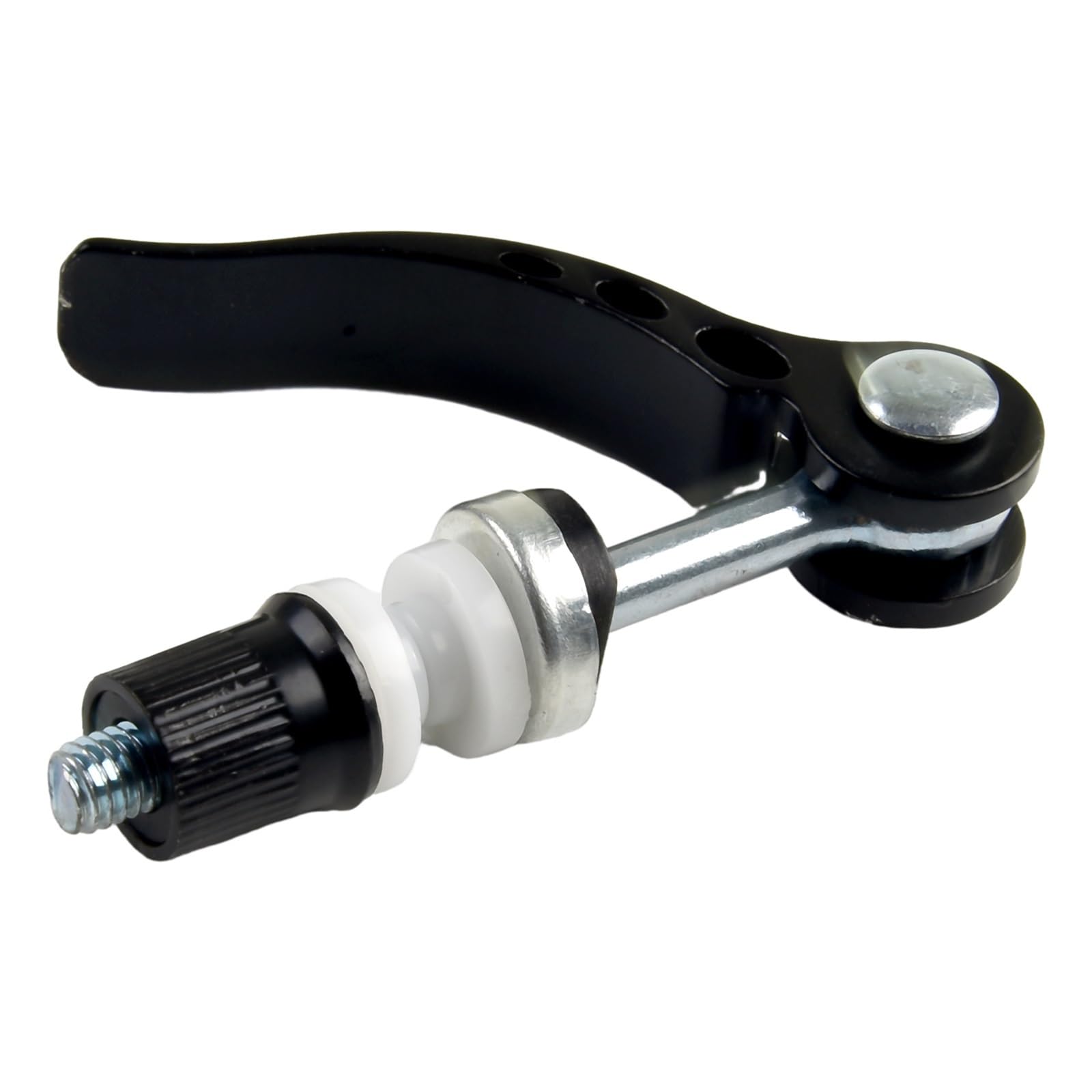 BPABDEITR Bike seat quick release lever, Aluminum Alloy Bicycle Seat Quick Release Clamp Multicolor M6 M8 45-65mm(Black,M6x65mm)