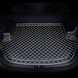 YSNFDN Auto Kofferraummatte für BMW 3 Series E36 1990-2000, Leder Wasserdicht Antirutsch Kofferraum Schutzmatten, Kratzfest Schutzmatten Kofferraummatte Innen Zubehör,B Black+Beige