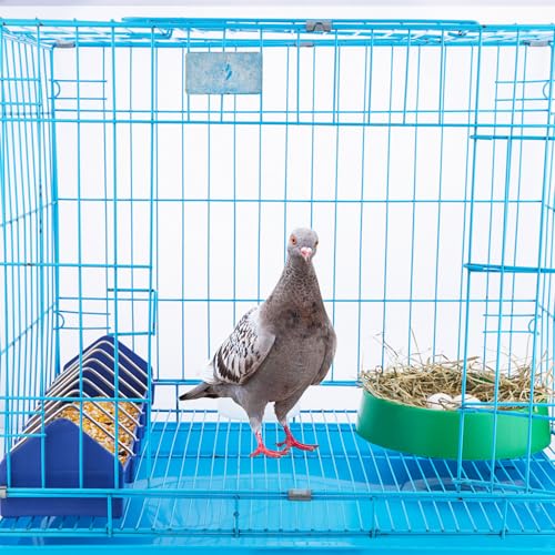 Image of DQITJ 10 Pack Plastic Small Bird Nests Pigeon Nesting Bowls Quails Breeding Hatching Nest Canary Nest for Home Farm