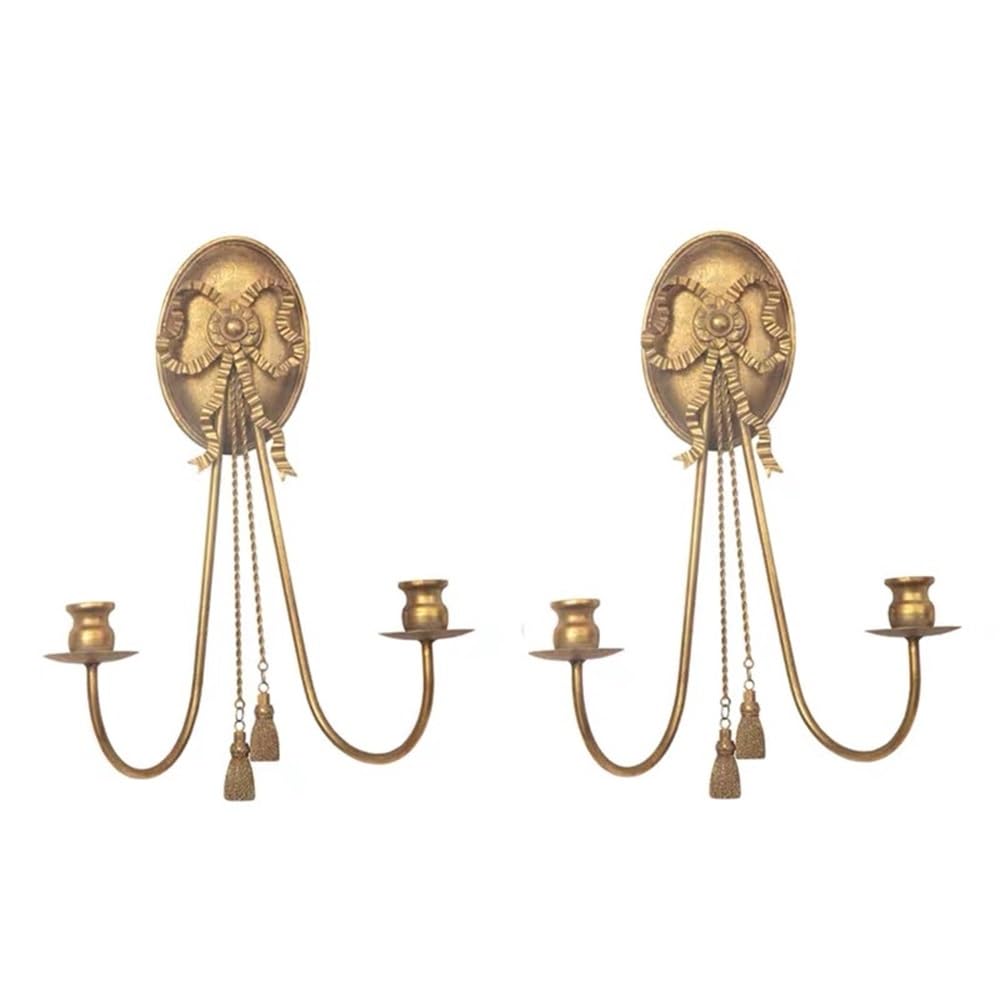 Candelieri decorativi Portacandele da parete for la casa Candeliere in oro per la sala da pranzo