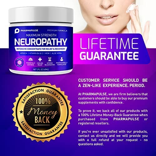 Buy Neuropathy Nerve & Pain Relief Cream Maximum Strength Pain Cream