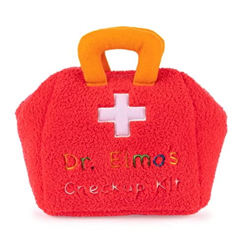 Kit de jeu sensoriel Elmo en peluche douce, cadeau idéal dès 12 mois - 4