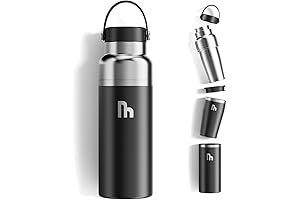 32 Oz 2-IN-1 Wide Mouth Stainless Steel Tumbler Water Bottle
