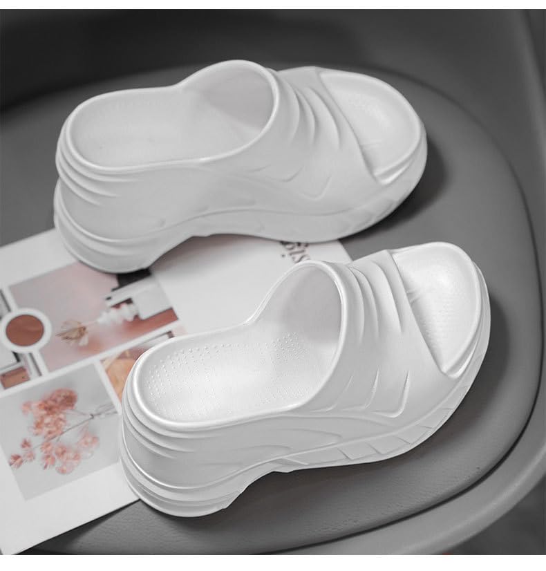 Orthopedic Sandals 2025 Summer Comfortable Orthotic Leather Wedges Slides Dressy Platform Heel Slip Sandals3