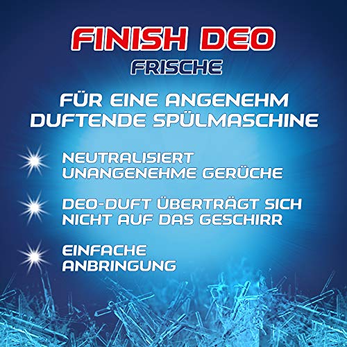 Finish Spülmaschinen-Deo Geruchs-Stop – Deo für den Geschirrspüler – Gegen schlechte Gerüche – 1 Stück 3