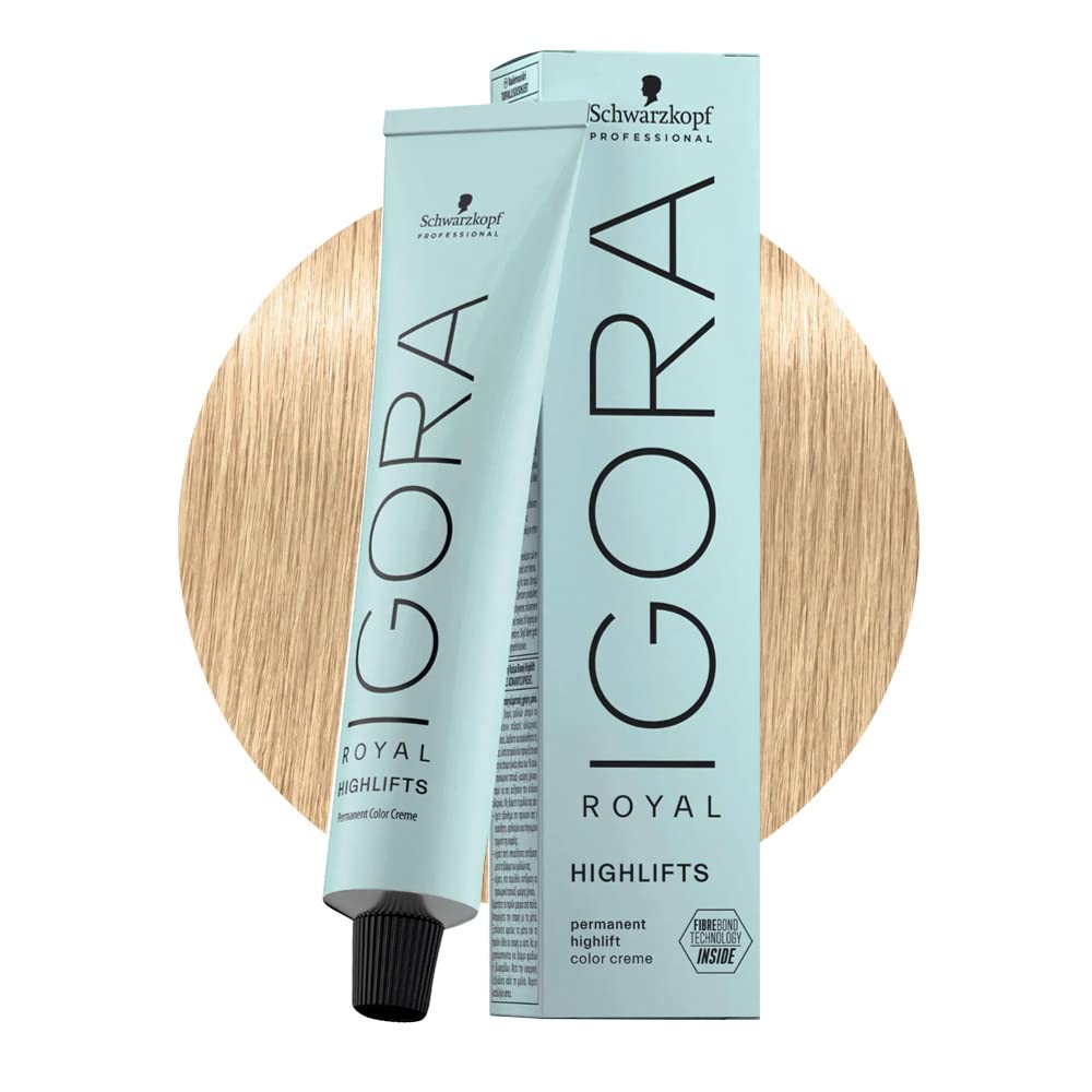 Schwarzkopf Igora Royal Haarfärbemittel Highlifts 6 x 60 ml 10-4 ultrablond beige Set