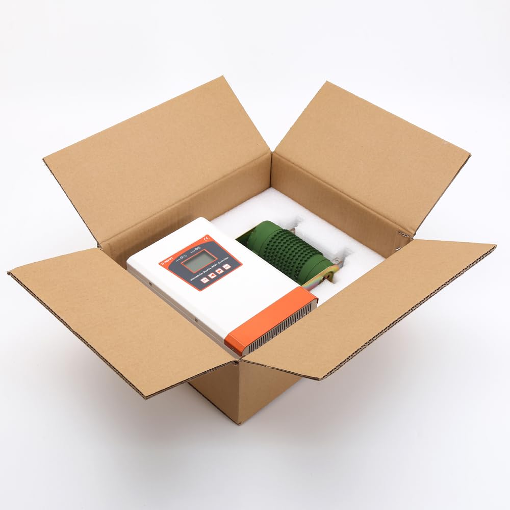 HENGCMM Wind Solar Hybrid Laderegler MPPT - 12V/24V/48V 3000W Mit LCD Display