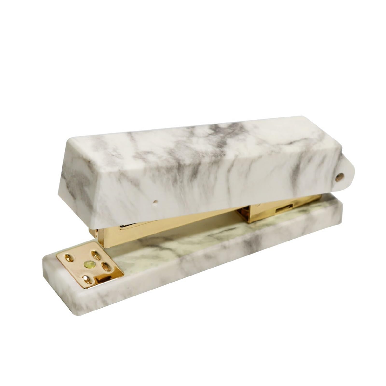 Agrafeuse Home Office Bookbinding Supplies Marble Gold Metal Staplers Office Office Havy Duty Standard Standard for le bureau avec des agrafes Agrapheuse (Color : Rose Gold Stapler)