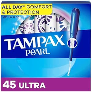 Tampax Pearl Tampons for Women, wit...
