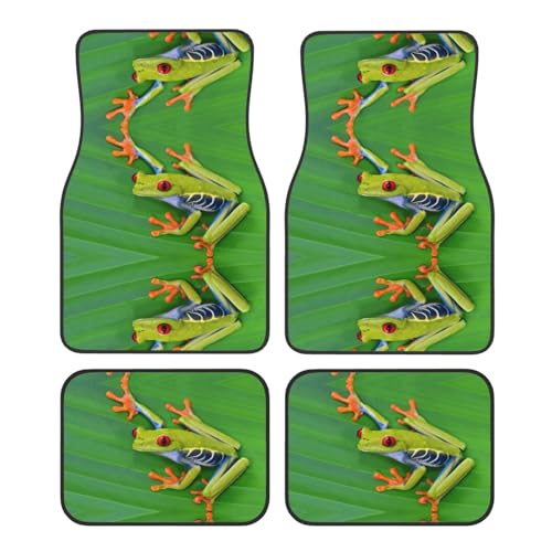 Tapis de voiture universels grenouille contre la boue et les taches pour SUV et camionnettes