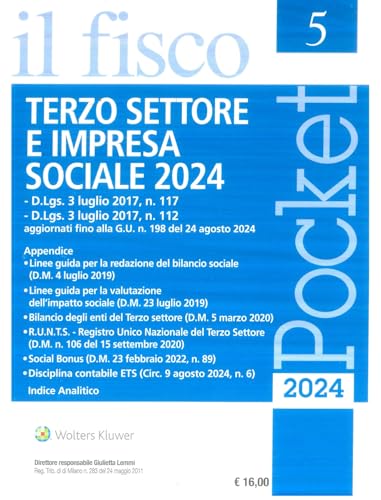Terzo settore e impresa sociale 2024