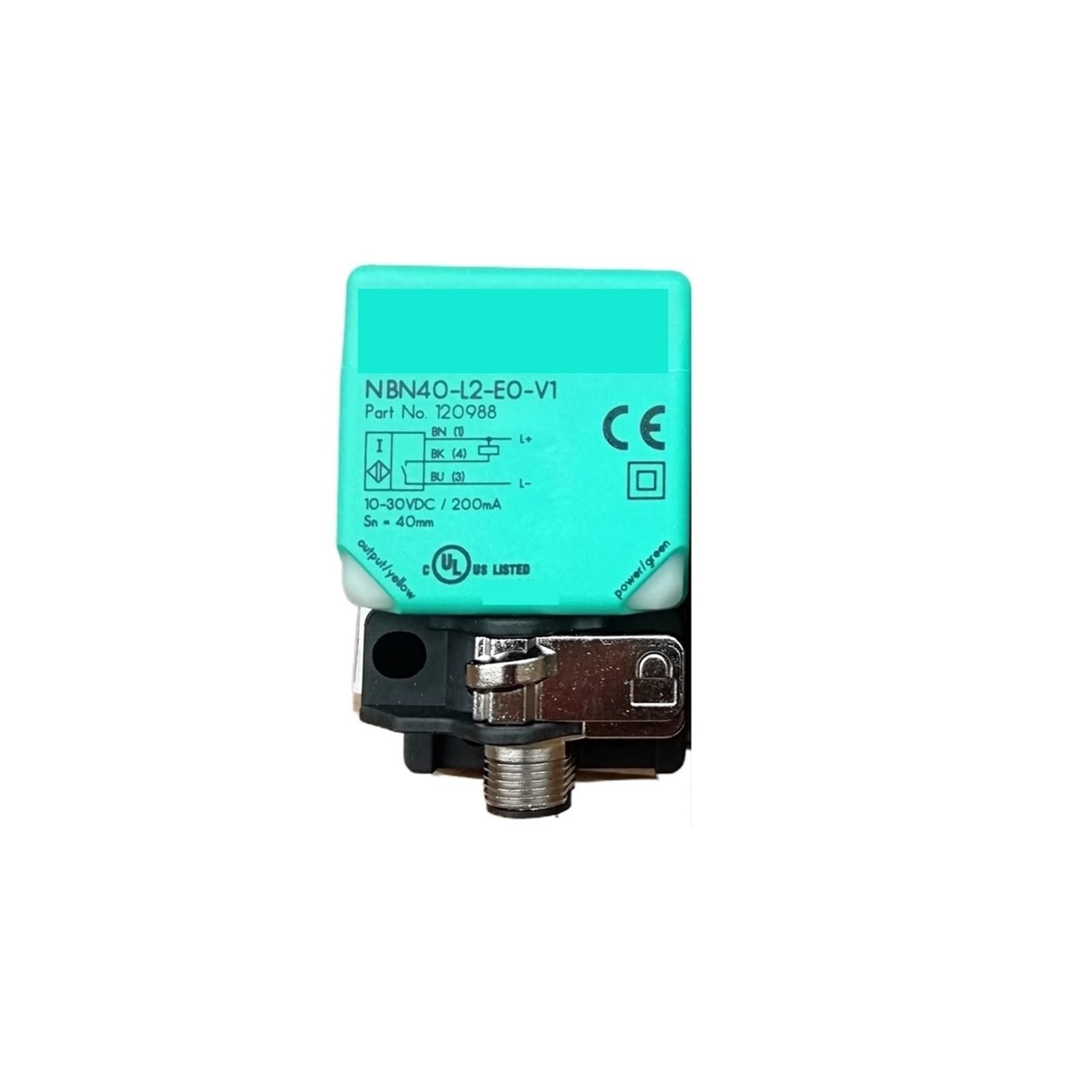 Capteur NBN40-L2-E0-V1 détection longue portée 40mm inductif fiable