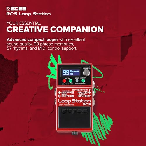 Boss RC-5 Loop Station Compact Phrase Recorder Pedal - Image 2