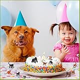 JOKFEICE Kleine Affenfiguren, 12 Stück - Realistische Tierfiguren, Frühes Pädagogisches Spielzeug, Wissenschaftsprojekt, Weihnachts- & Geburtstagsgeschenk für Kinder