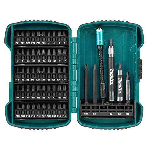 Makita T-03062 59 Piece Driver Bit Assorted 59/KT M=8X