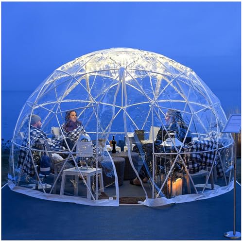 XUXIAO Tenda a Cupola Bubble Tent Outdoor, Tenda da Campeggio Dome House, Tenda da Giardino Resistente alle intemperie per pranzi all'aperto e osservazione delle Stelle in Giardino