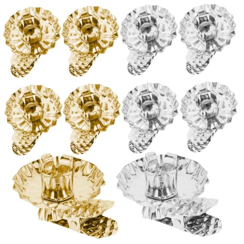 LOLIPPYY 20pezzi Clip in Metallo Per Candele Natalizie Clip Per Portacandele Per Feste Di Natale Per Candele Ad Albero Di Natale Sfuse Piccole Per Portacandele Per Natalizio Per Candelieri