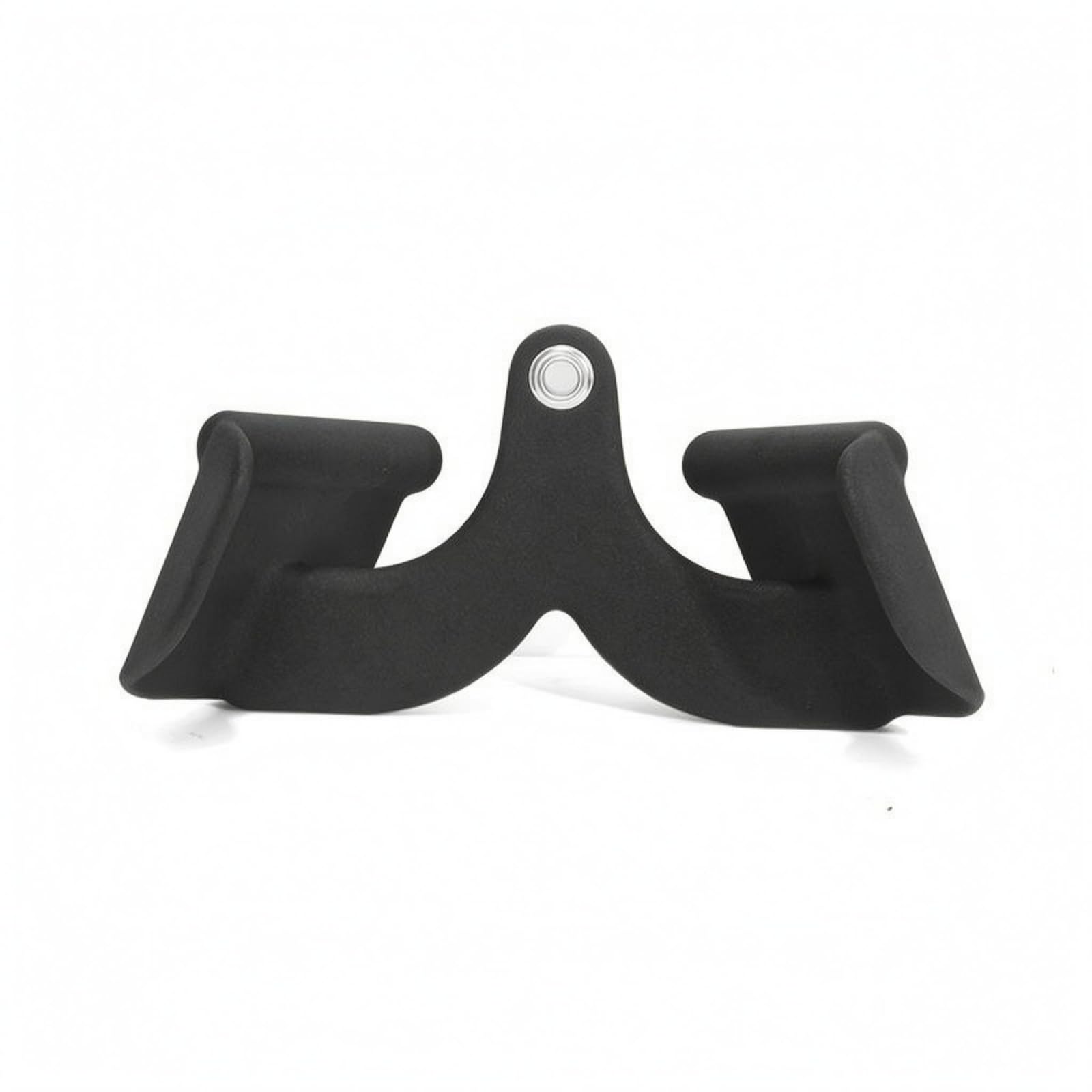 dipped coating lat pulldown handle angular rowing handle sturdy | fitness equipment | sturdy | metal build | great for upper-body pulling routines on cable | brings both charm and utility
