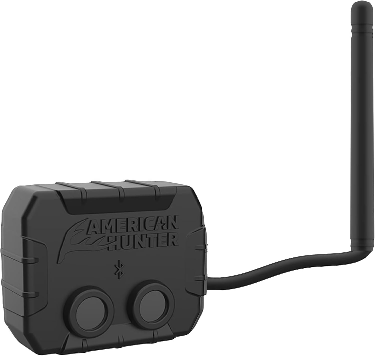 American Hunter Feeder Meter | Durable Compact Wireless Bluetooth Ultrasonic Accurate Feed Level Measurement Tool for Game Feeders | with Antenna for Metal Hopper