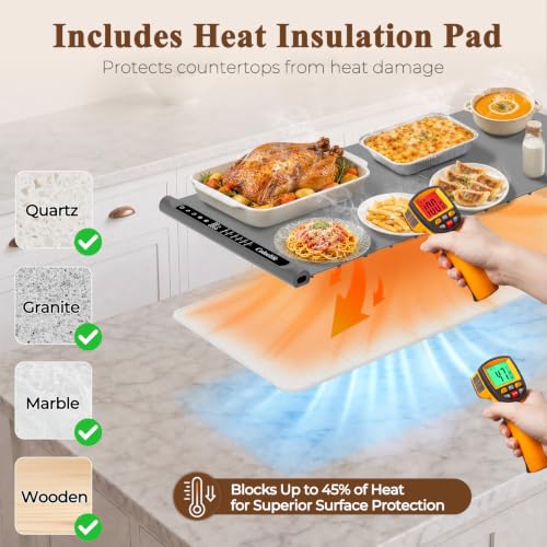 Food Warming Mat DROPS TO works for XL-15 x 35.5 inches) - image 3