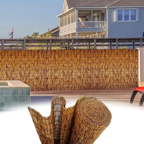 BZCKBZ Natürliche Sichtschutzzaun 100cm-300cm-500cm-800cm-1000cm L...