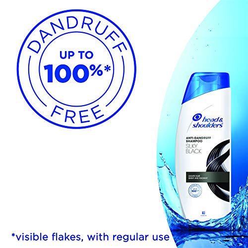 Image of Head & Shoulders , Anti Dandruff Shampoo, Silky Black, 340 ml