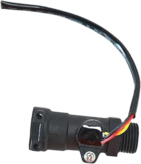 KLKCMS Hall Effect Water Flow Sensor Switch for Heaters - Turbine Flow Meter, Easy Install, Energy Efficient Replacement