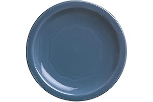 Syracuse China Cantina Blueberry Carved 9" Plate: A Fiesta Inspired Artisan Plate