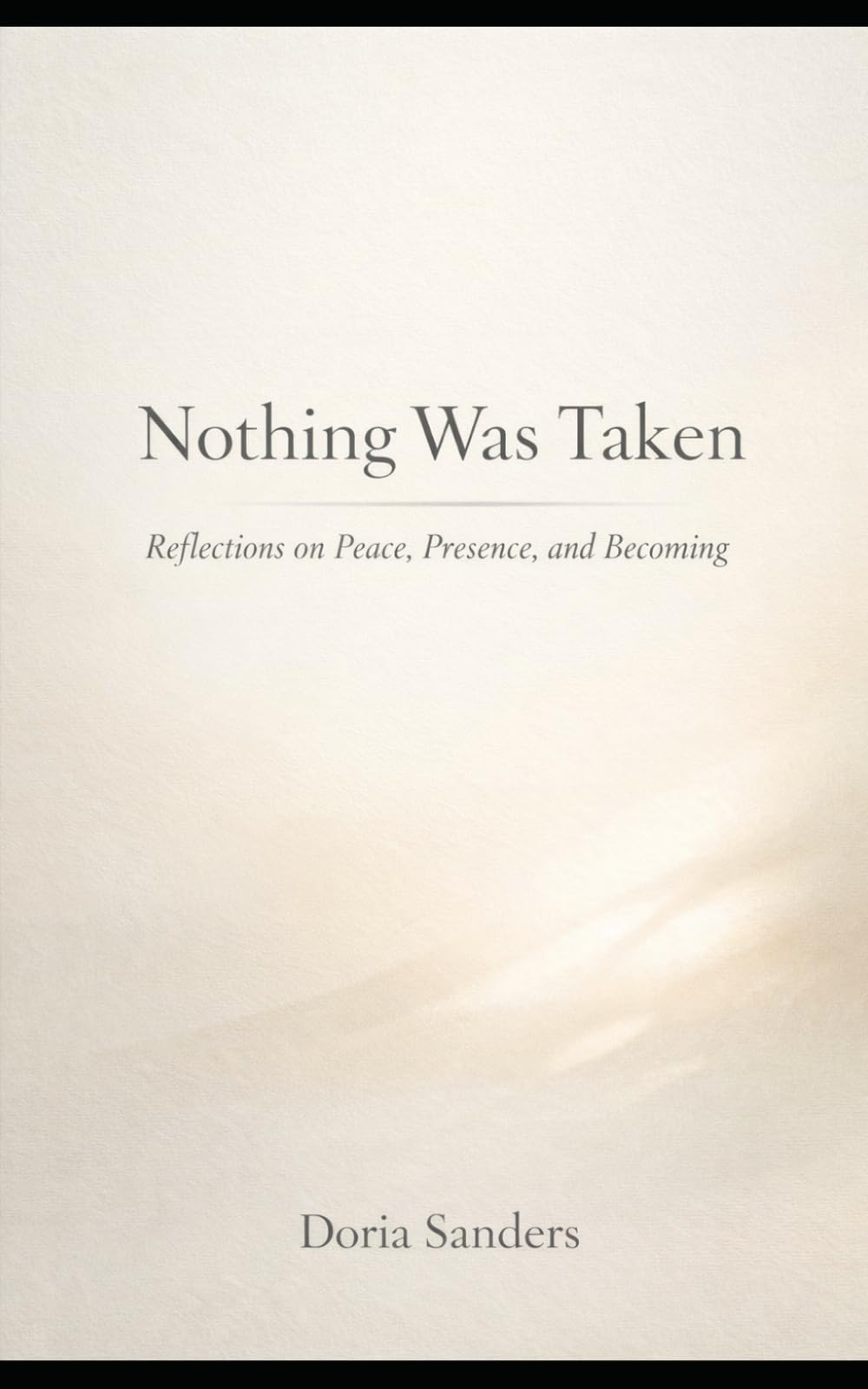 Nothing was taken